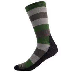Stoic Merino Trekking Crew Socks Stripes - Walking Socks