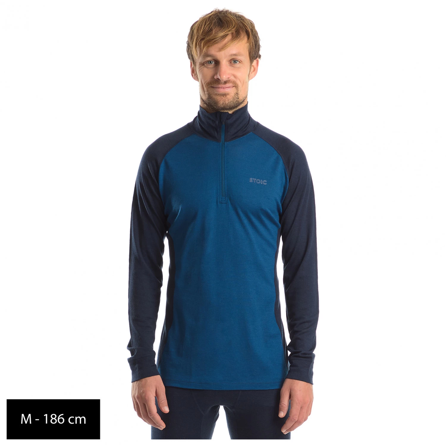 Stoic Merino180 BjoernenSt. Half Zip - Merino Base Layer - Image 9
