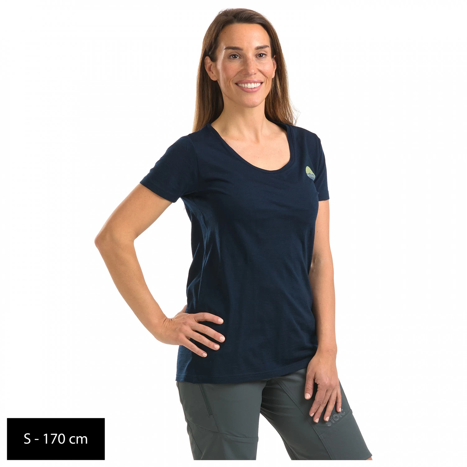 Stoic Women's Merino150 HeladagenSt. Mountain - Merino Shirt - Image 4