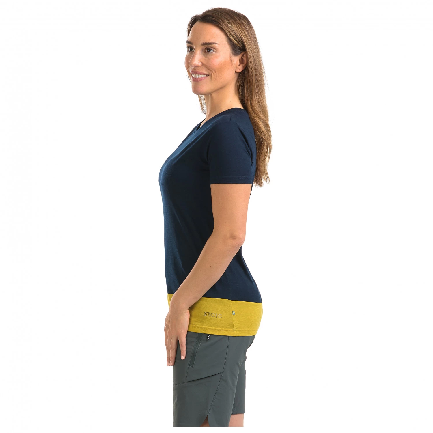 Stoic Women's Merino150 HeladagenSt. T-Shirt Multi Slim - Merino Shirt - Image 5