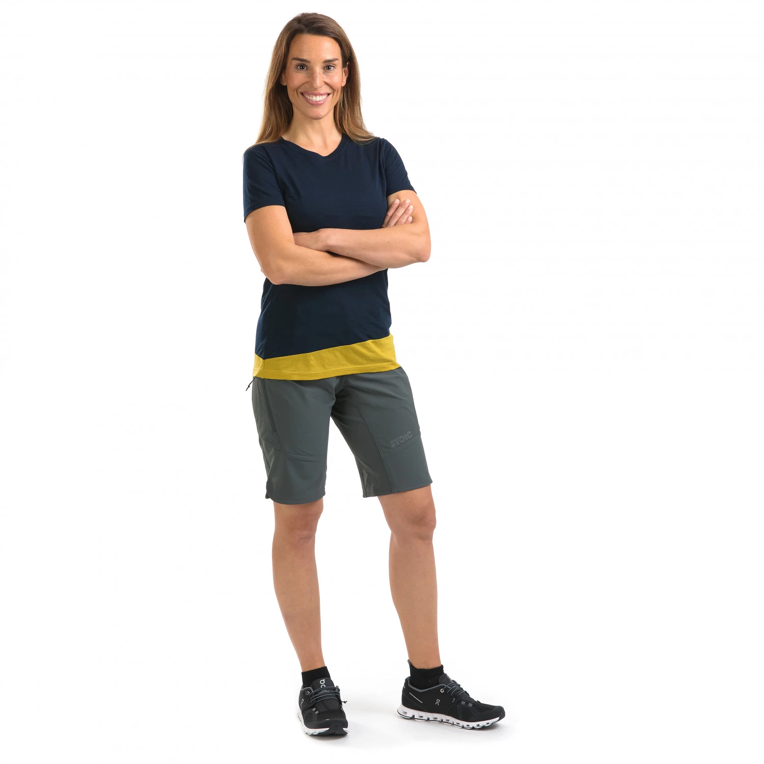 Stoic Women's Merino150 HeladagenSt. T-Shirt Multi Slim - Merino Shirt - Image 3