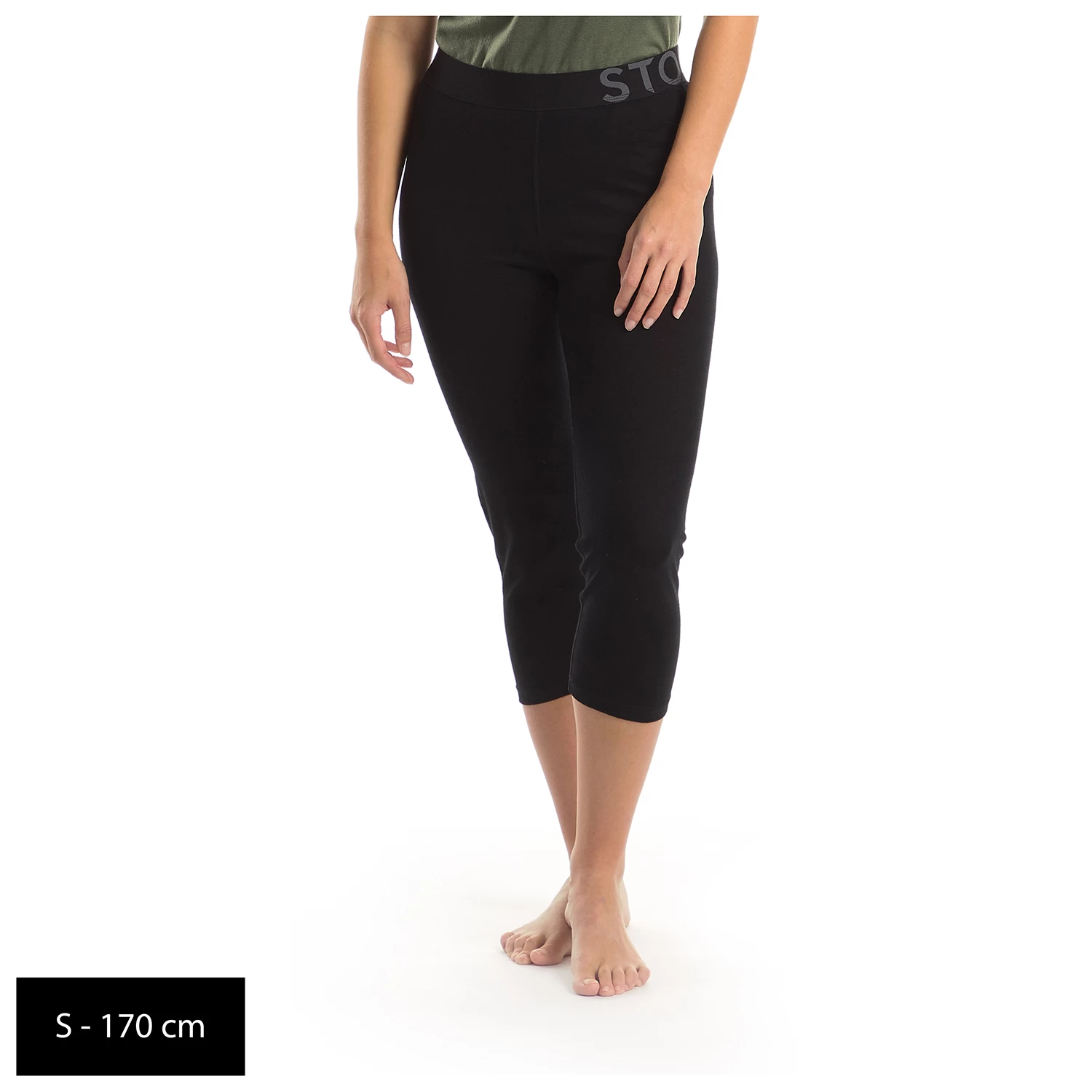 Stoic Women's Merino180 BjoernenSt. II 3/4 Pants - Merino Base Layer - Image 9