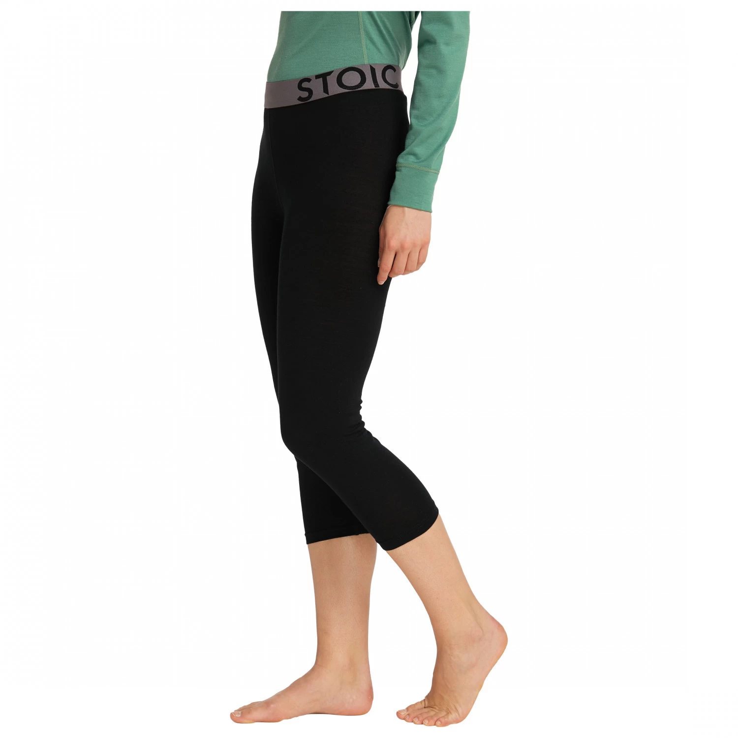 Stoic Women's Merino180 BjoernenSt. II 3/4 Pants - Merino Base Layer - Image 5