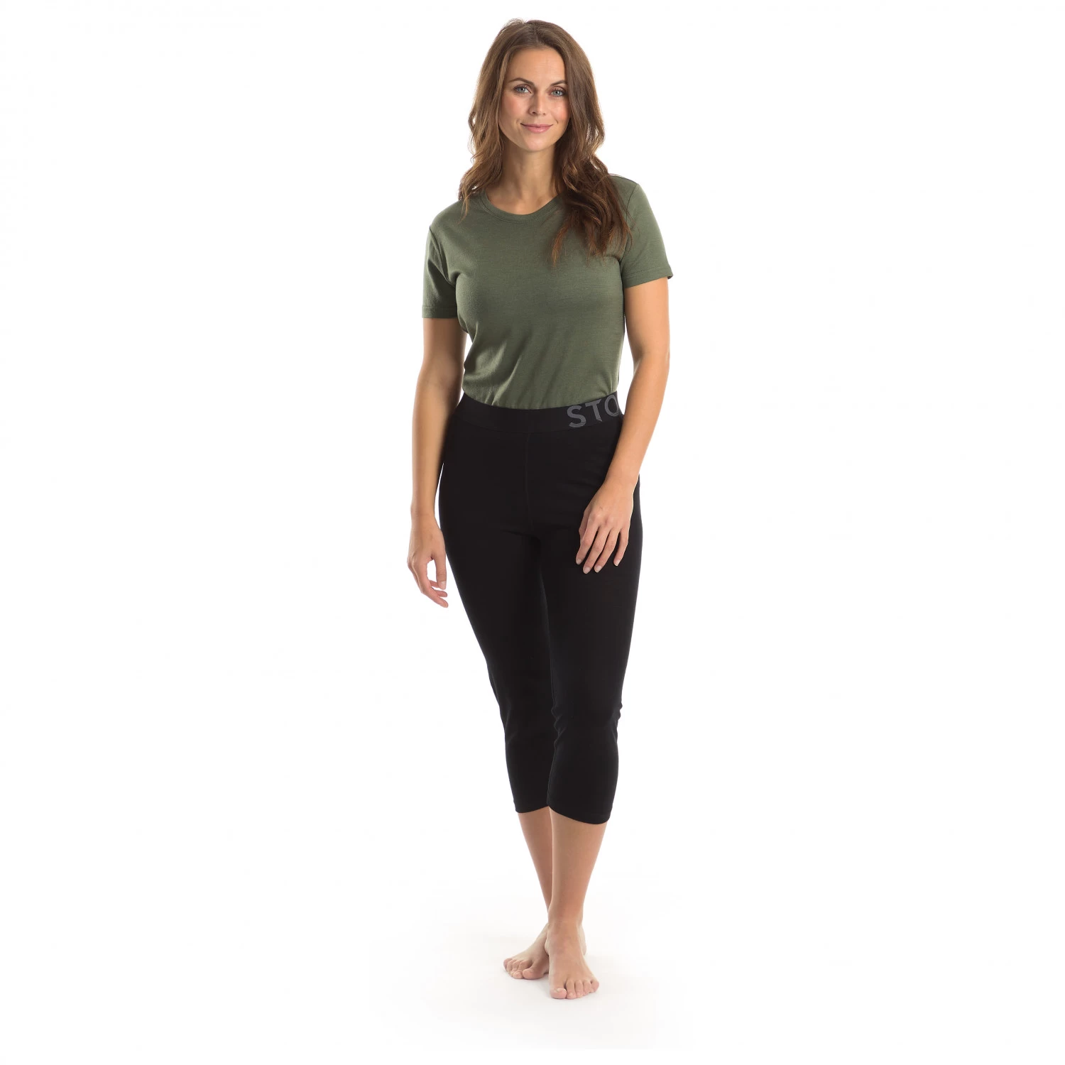 Stoic Women's Merino180 BjoernenSt. II 3/4 Pants - Merino Base Layer - Image 8